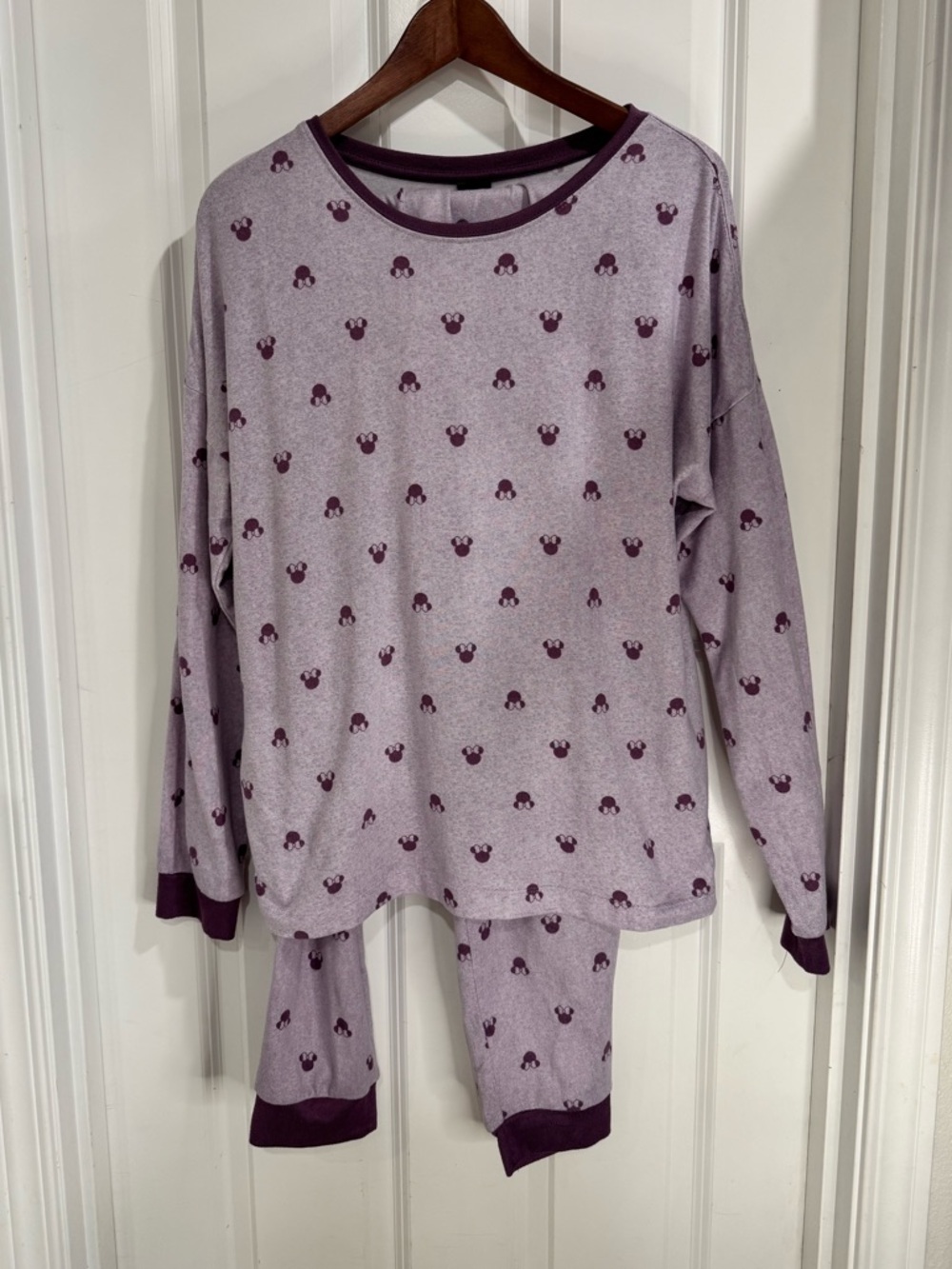 Disney Minnie Mouse Lavender Two-Piece Lounge Set